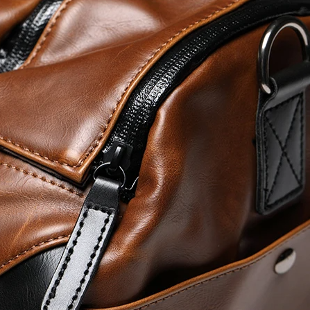 Sac de sport marron