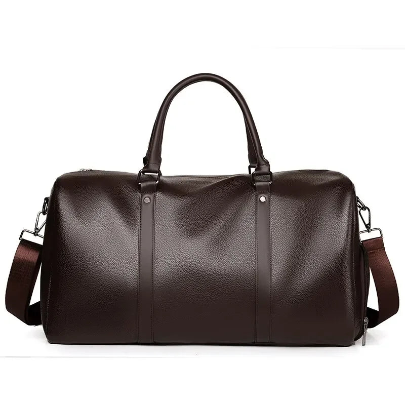 Sac de voyage week-end marron