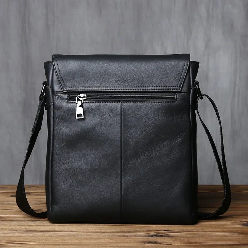 Sacoche en cuir homme