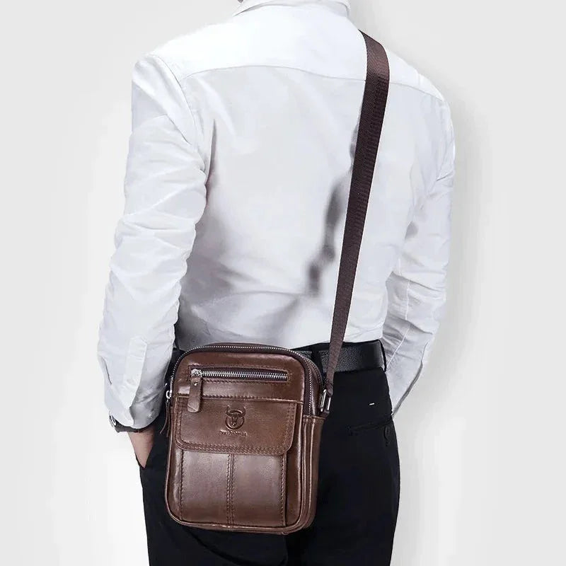 Sacoche homme cuir bandoulière