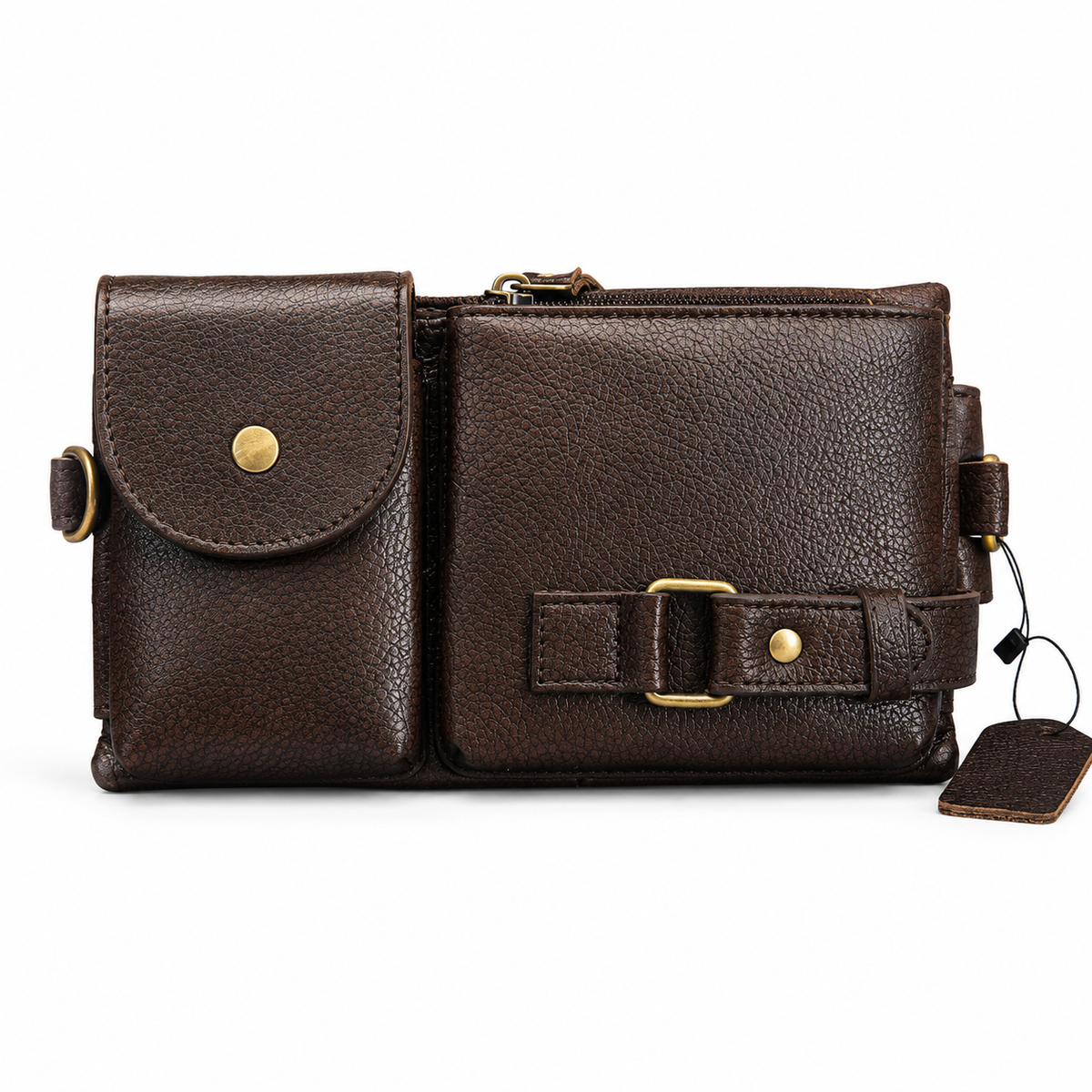 Sacoche Banane Cuir pour Homme