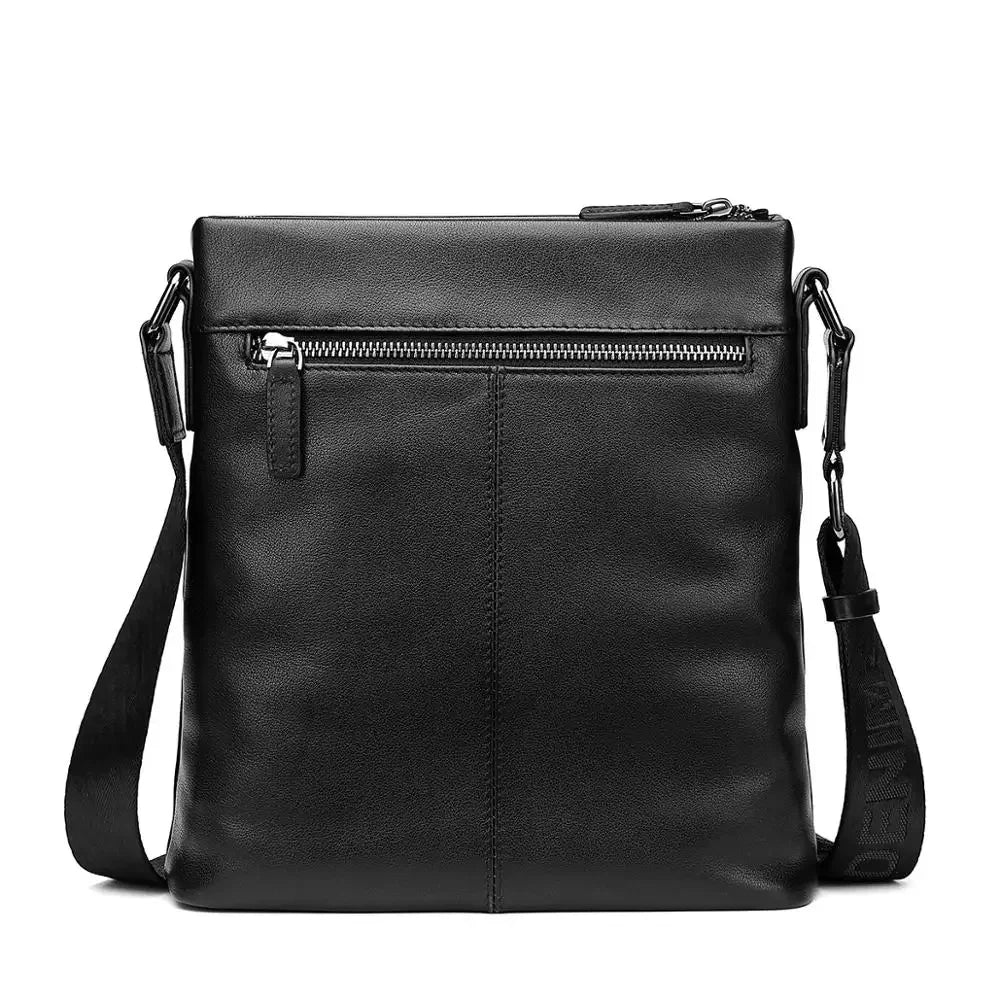 Sacoche homme cuir souple