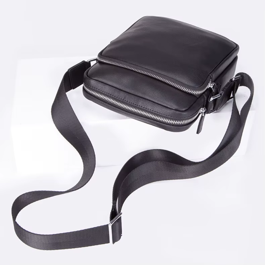 Sacoche noire homme
