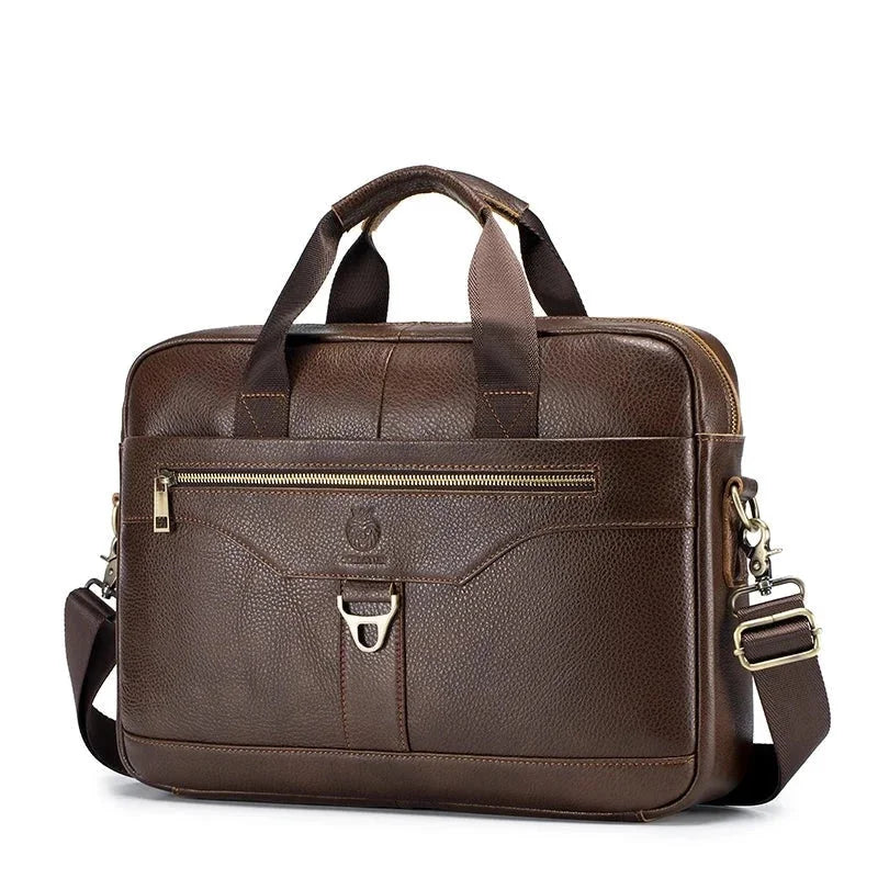 Sacoche pour homme en cuir