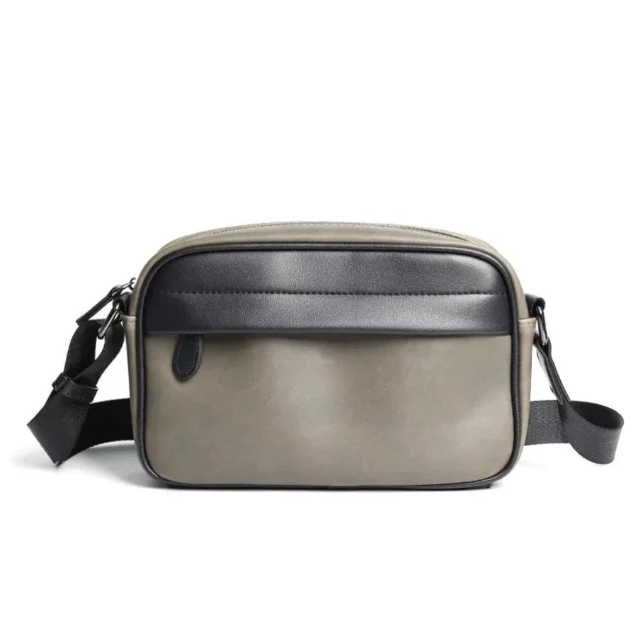 Sacoche rectangulaire homme crème
